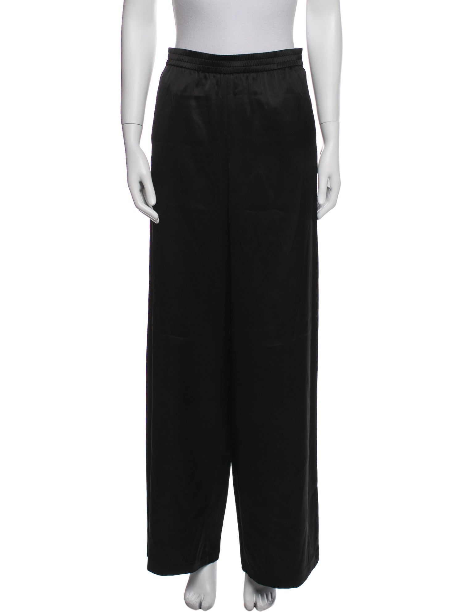 Anine Bing Silk Wide Leg Pants