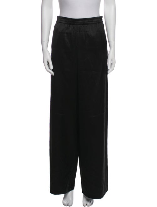 Anine Bing Silk Wide Leg Pants
