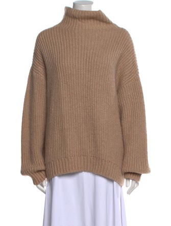Anine Bing Alpaca Turtleneck Sweater