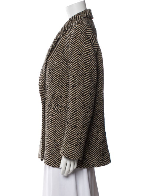 Anine Bing Wool Printed Blazer