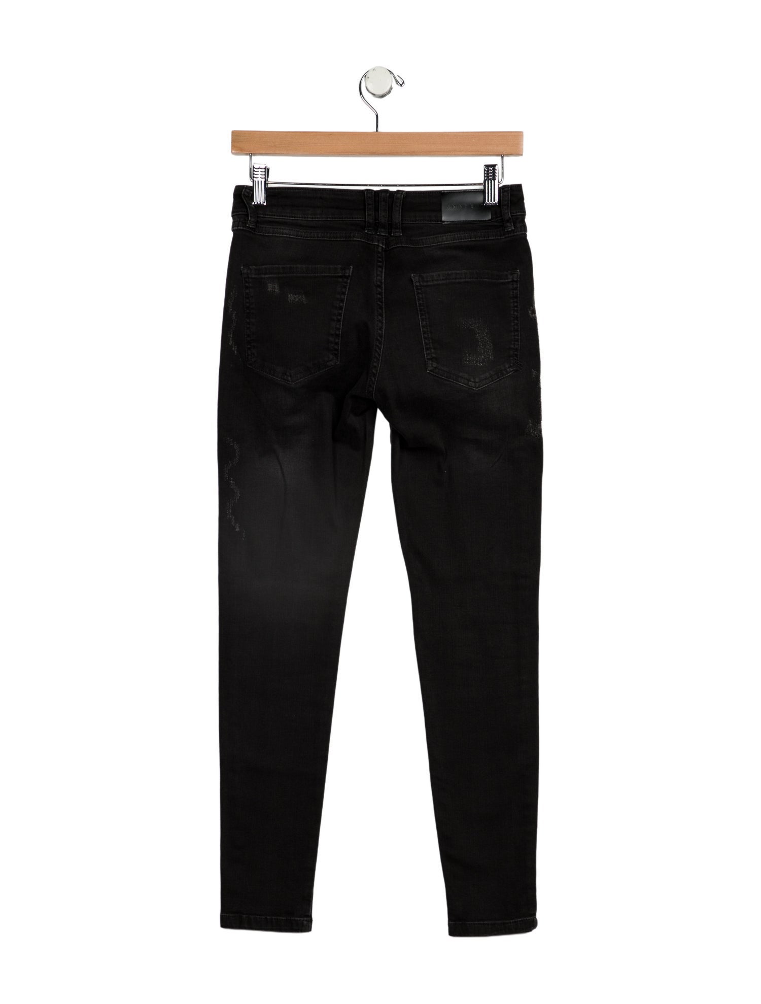 Anine Bing Mid-Rise Skinny Leg Jeans