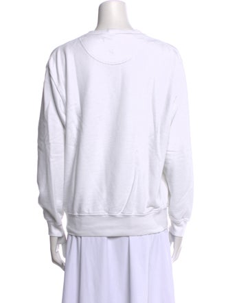 Anine Bing Graphic Print Crew Neck Sweatshirt