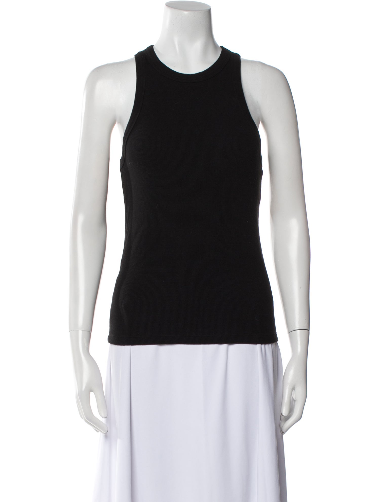 Anine Bing Crew Neck Sleeveless Top