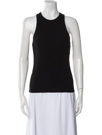 Anine Bing Crew Neck Sleeveless Top