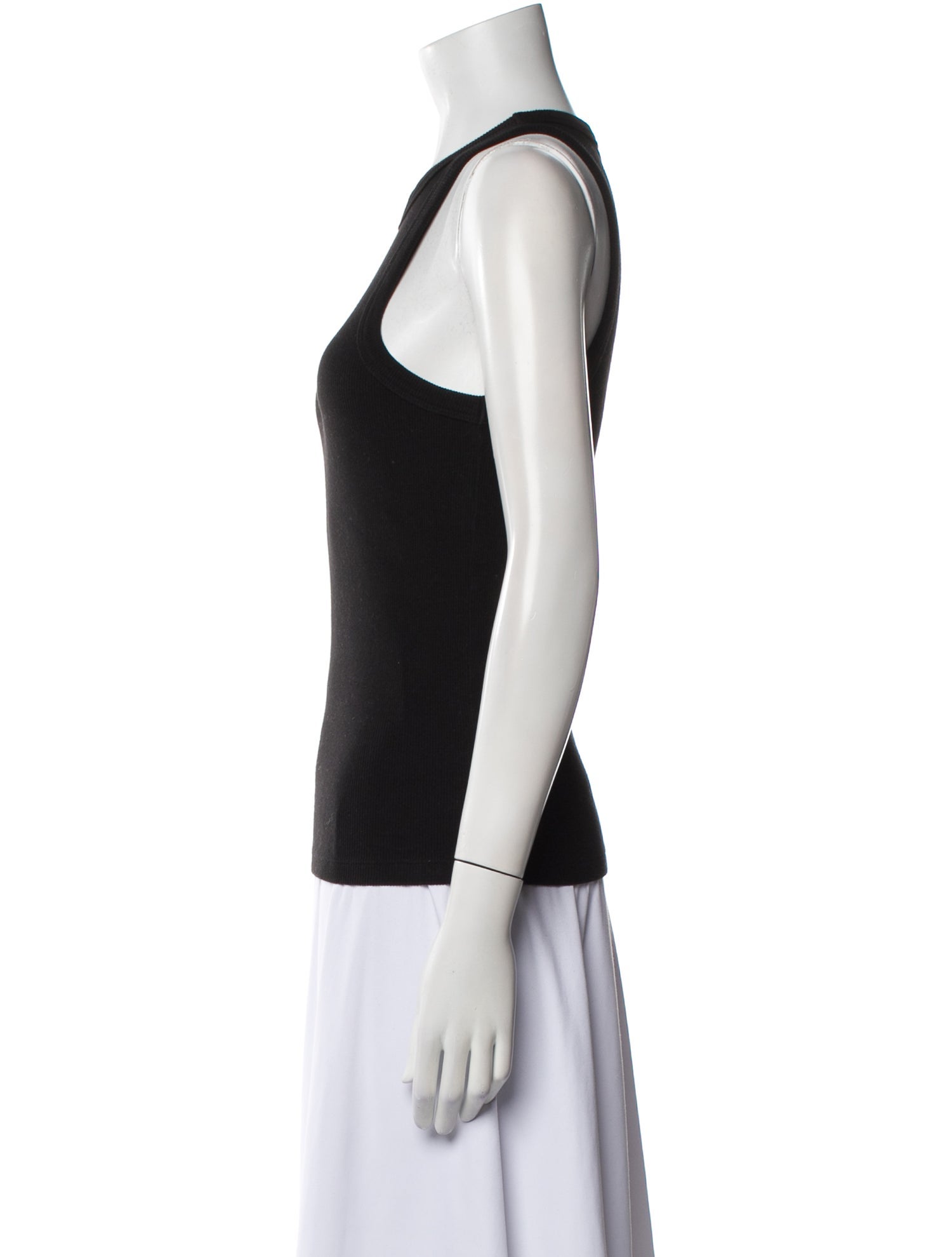 Anine Bing Crew Neck Sleeveless Top
