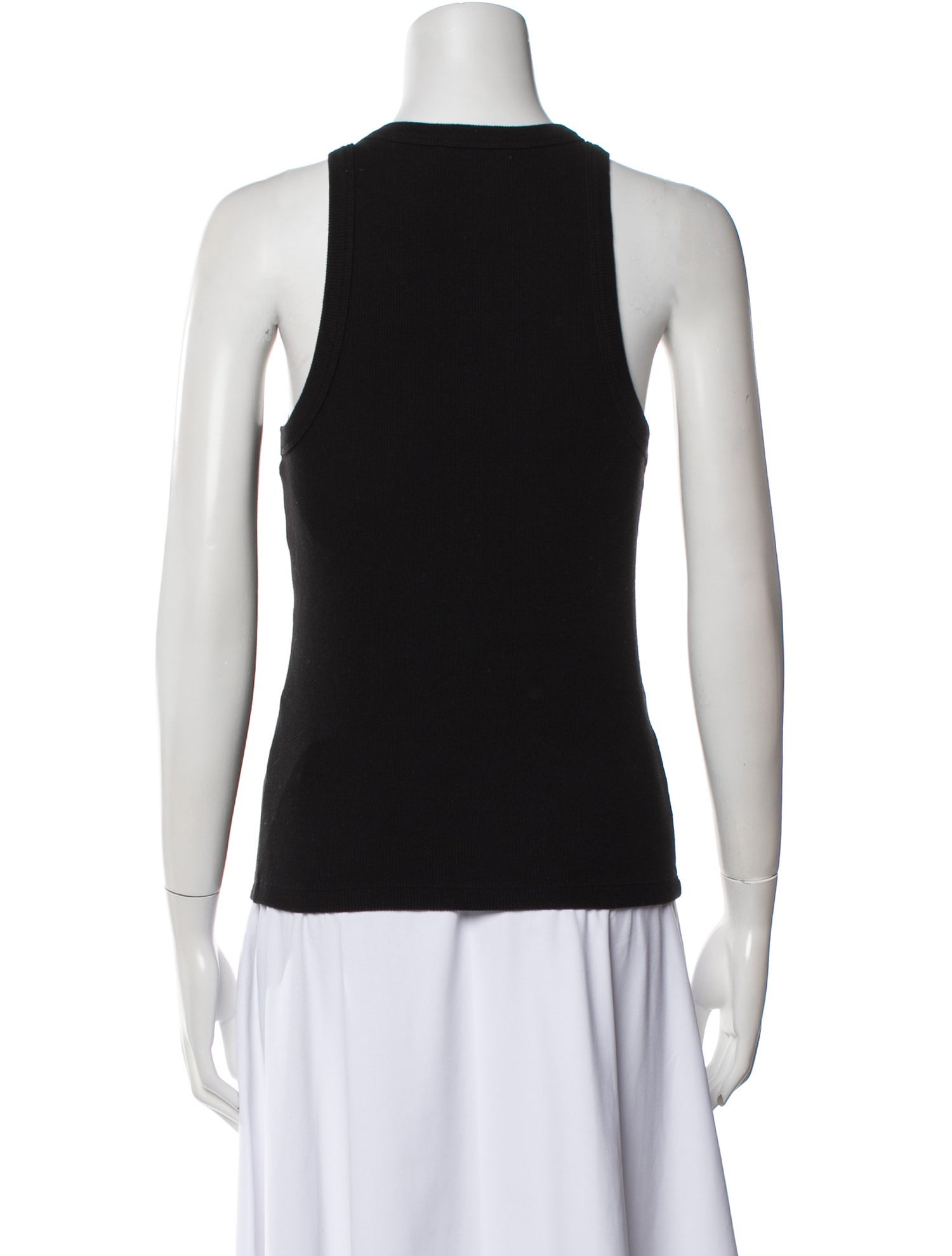 Anine Bing Crew Neck Sleeveless Top