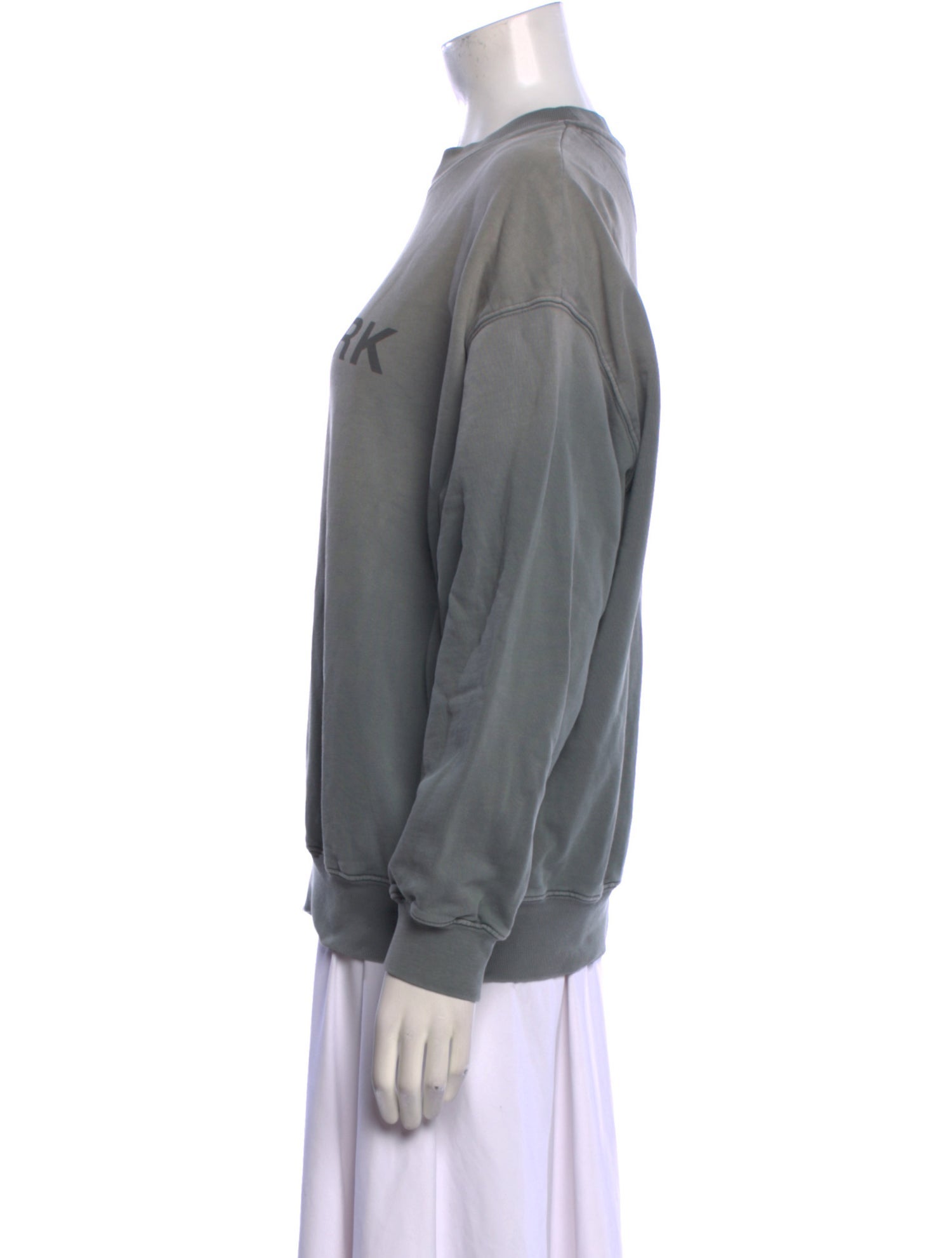 Anine Bing Graphic Print Crew Neck Sweatshirt