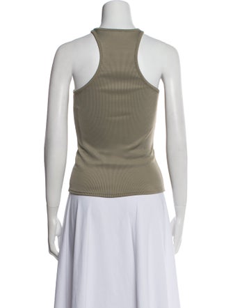 Anine Bing Nylon Crew Neck Top