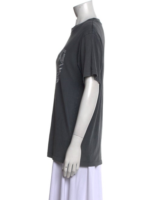 Anine Bing Graphic Print Crew Neck T-Shirt