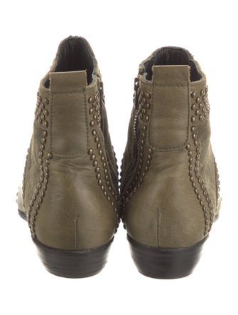 Anine Bing Suede Studded Accents Boots