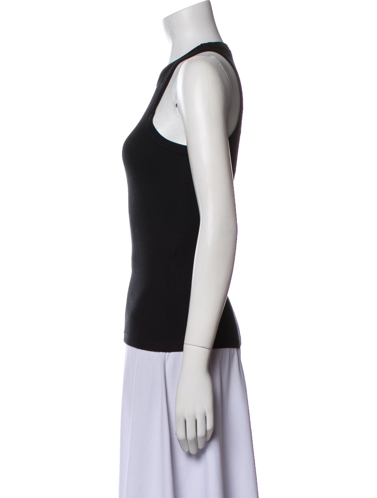 Anine Bing Crew Neck Sleeveless Top