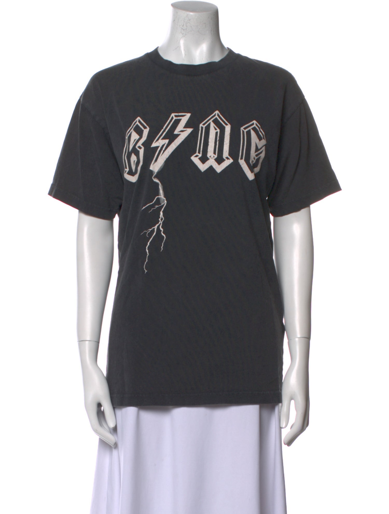 Anine Bing Graphic Print Crew Neck T-Shirt