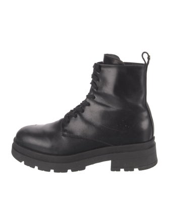 Anine Bing Leather Combat Boots
