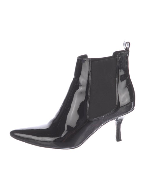 Anine Bing Patent Leather Chelsea Boots