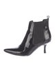 Anine Bing Patent Leather Chelsea Boots