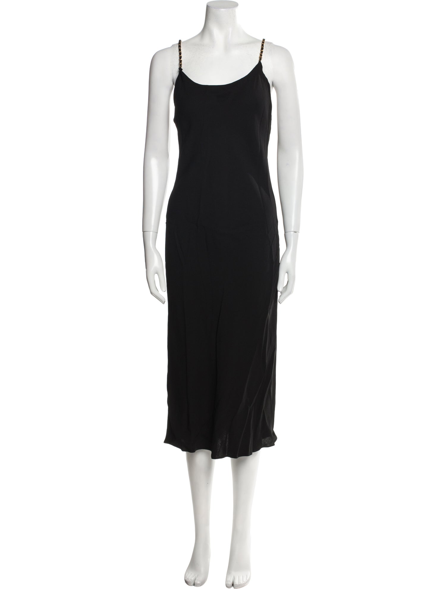 Anine Bing Scoop Neck Midi Length Dress