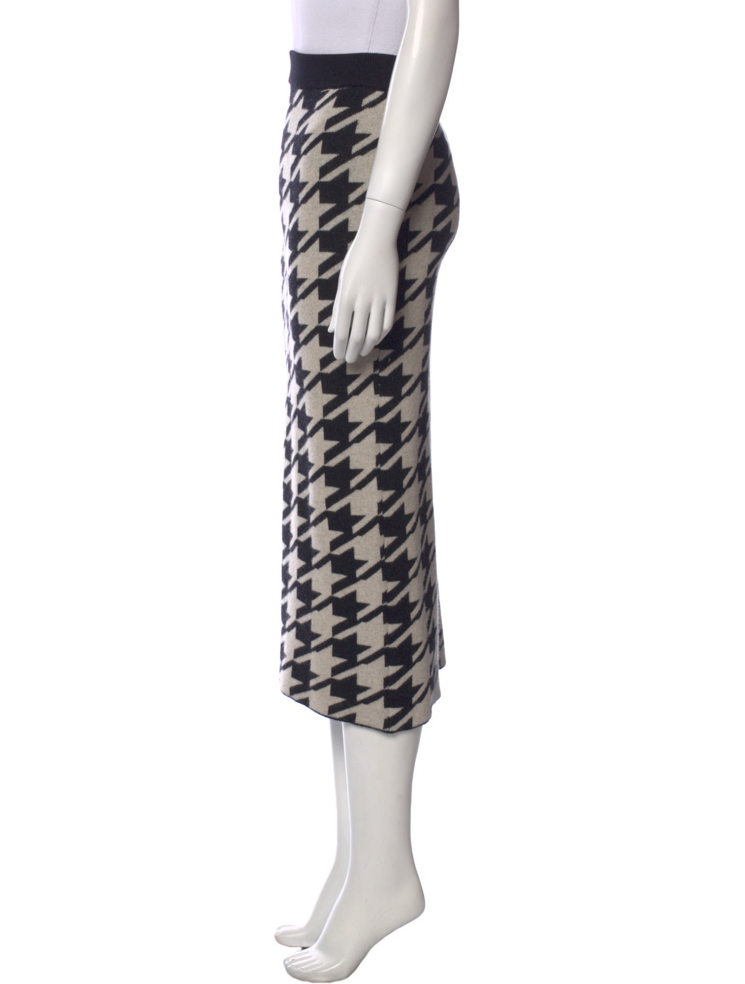 Anine Bing Virgin Wool Midi Length Skirt