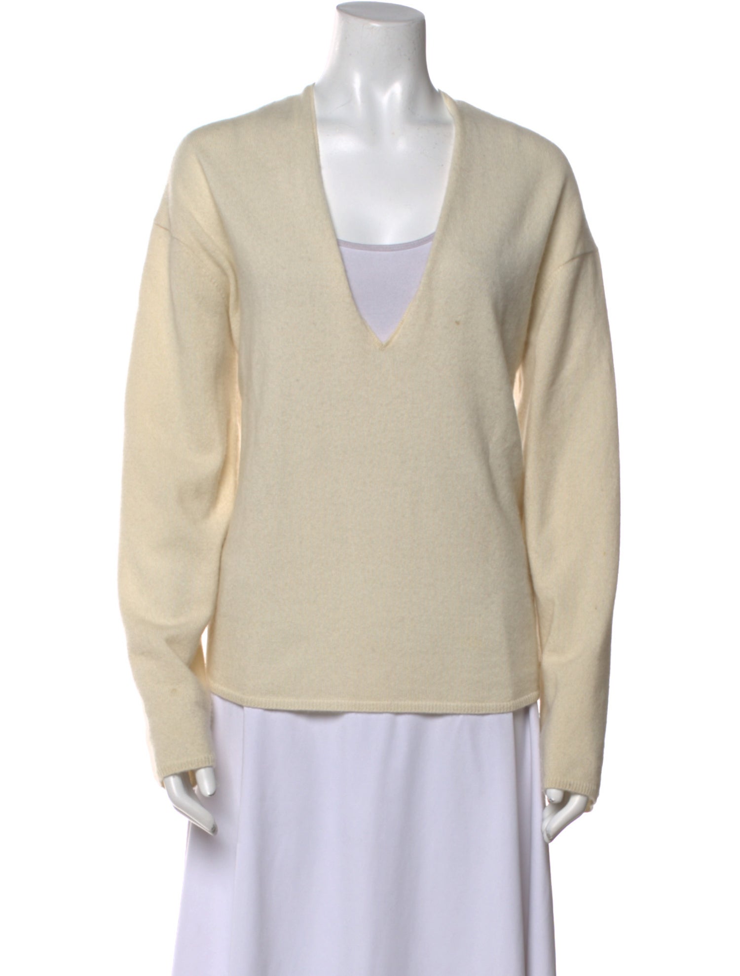 Anine Bing Cashmere V-Neck Sweater