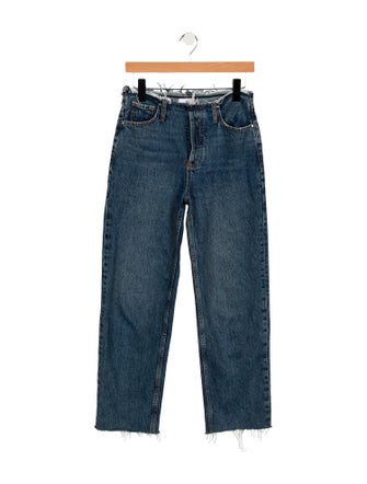 Anine Bing High-Rise Wide Leg Jeans