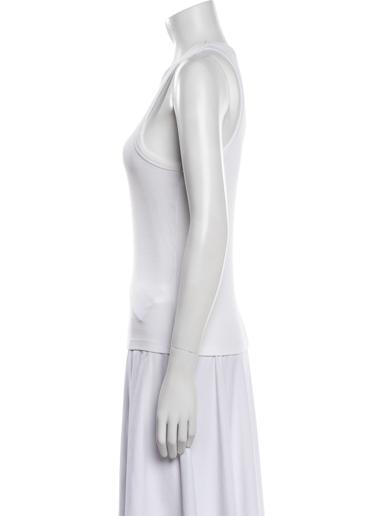 Anine Bing Crew Neck Sleeveless Top