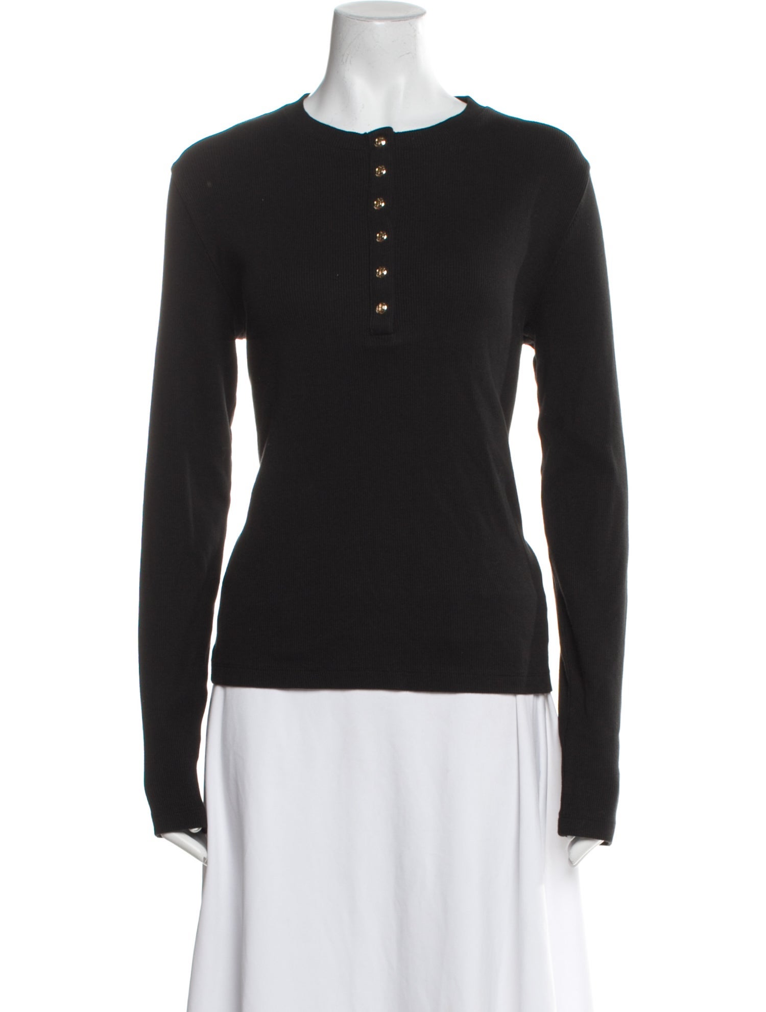 Anine Bing Crew Neck Long Sleeve Top w/ Tags