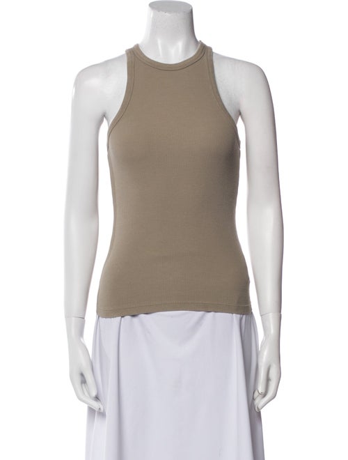 Anine Bing Crew Neck Sleeveless Top