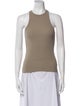Anine Bing Crew Neck Sleeveless Top