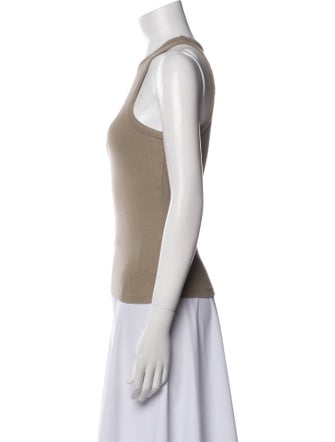 Anine Bing Crew Neck Sleeveless Top