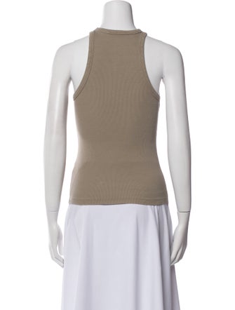 Anine Bing Crew Neck Sleeveless Top