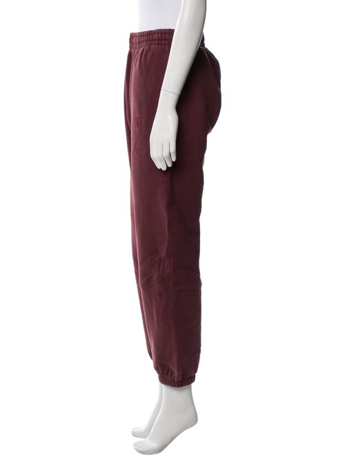 Anine Bing Embroidered Accent Sweatpants