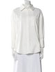 Anine Bing Three-Quarter Sleeve Button-Up Top