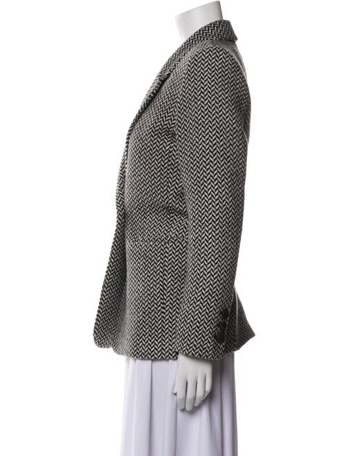 Anine Bing Tweed Pattern Blazer