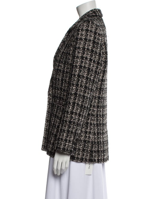Anine Bing Tweed Pattern Blazer