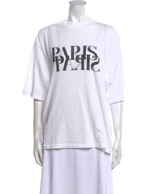 Anine Bing Graphic Print Crew Neck T-Shirt