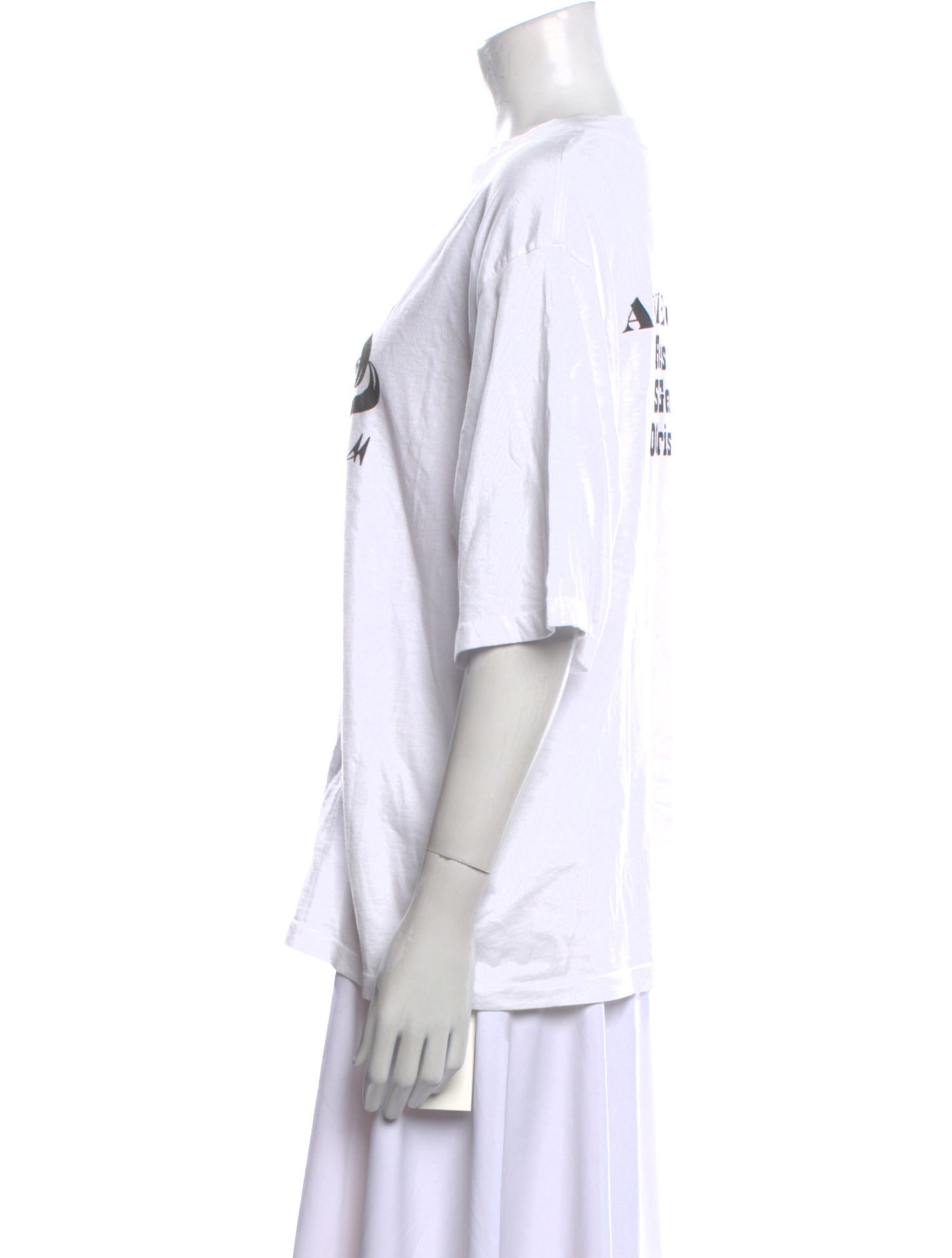 Anine Bing Graphic Print Crew Neck T-Shirt