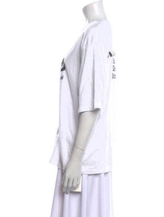 Anine Bing Graphic Print Crew Neck T-Shirt