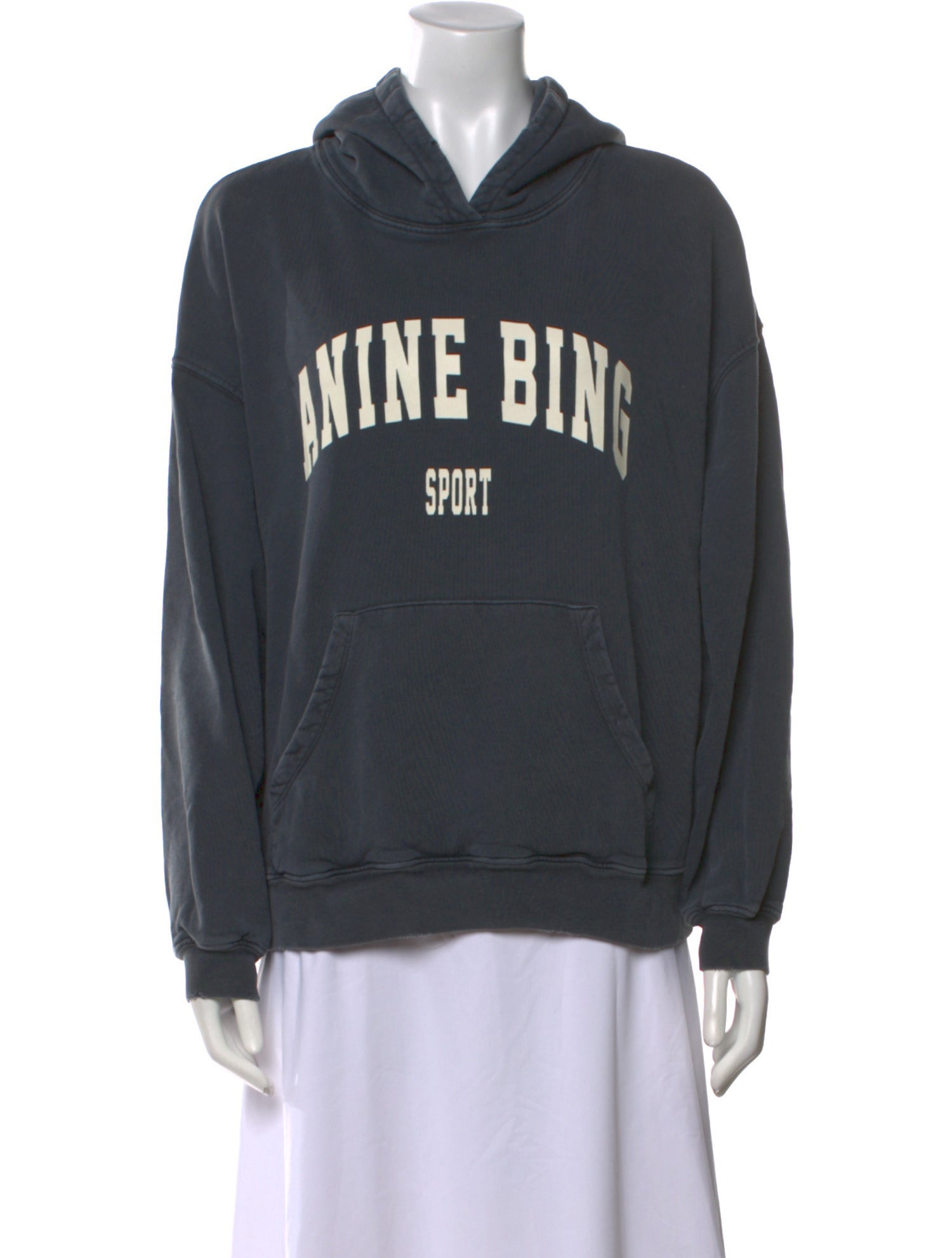 Anine Bing Graphic Print Crew Neck Sweatshirt