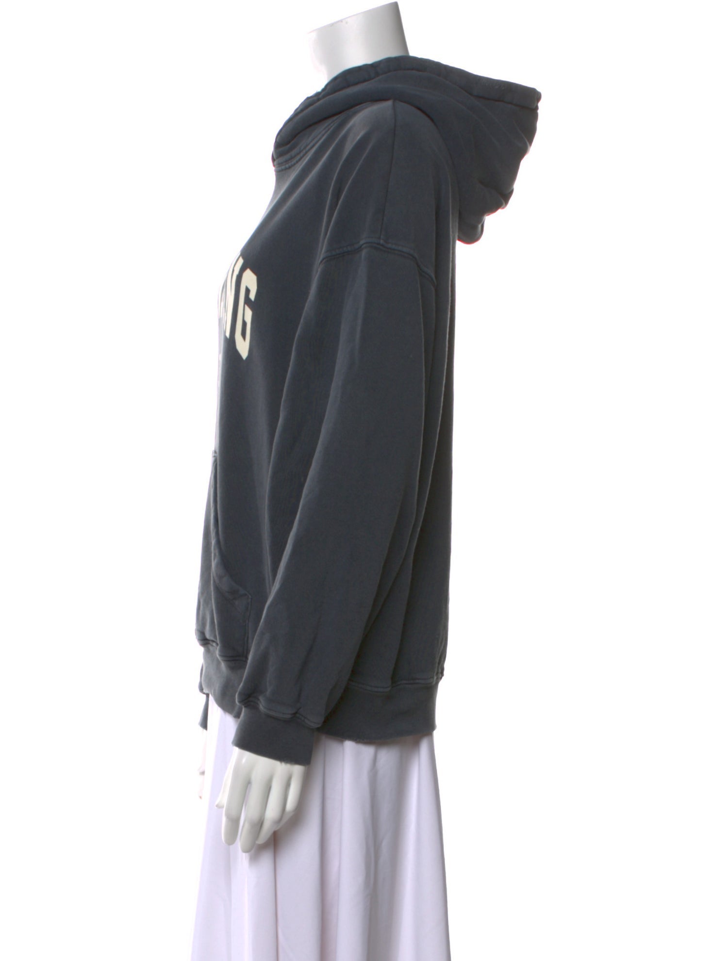 Anine Bing Graphic Print Crew Neck Sweatshirt