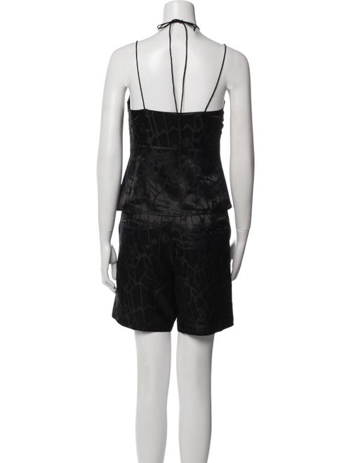 Anine Bing Silk Printed Skirt Set