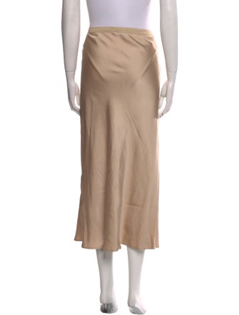 Anine Bing Silk Midi Length Skirt