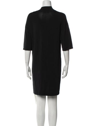Anine Bing Mock Neck Mini Dress