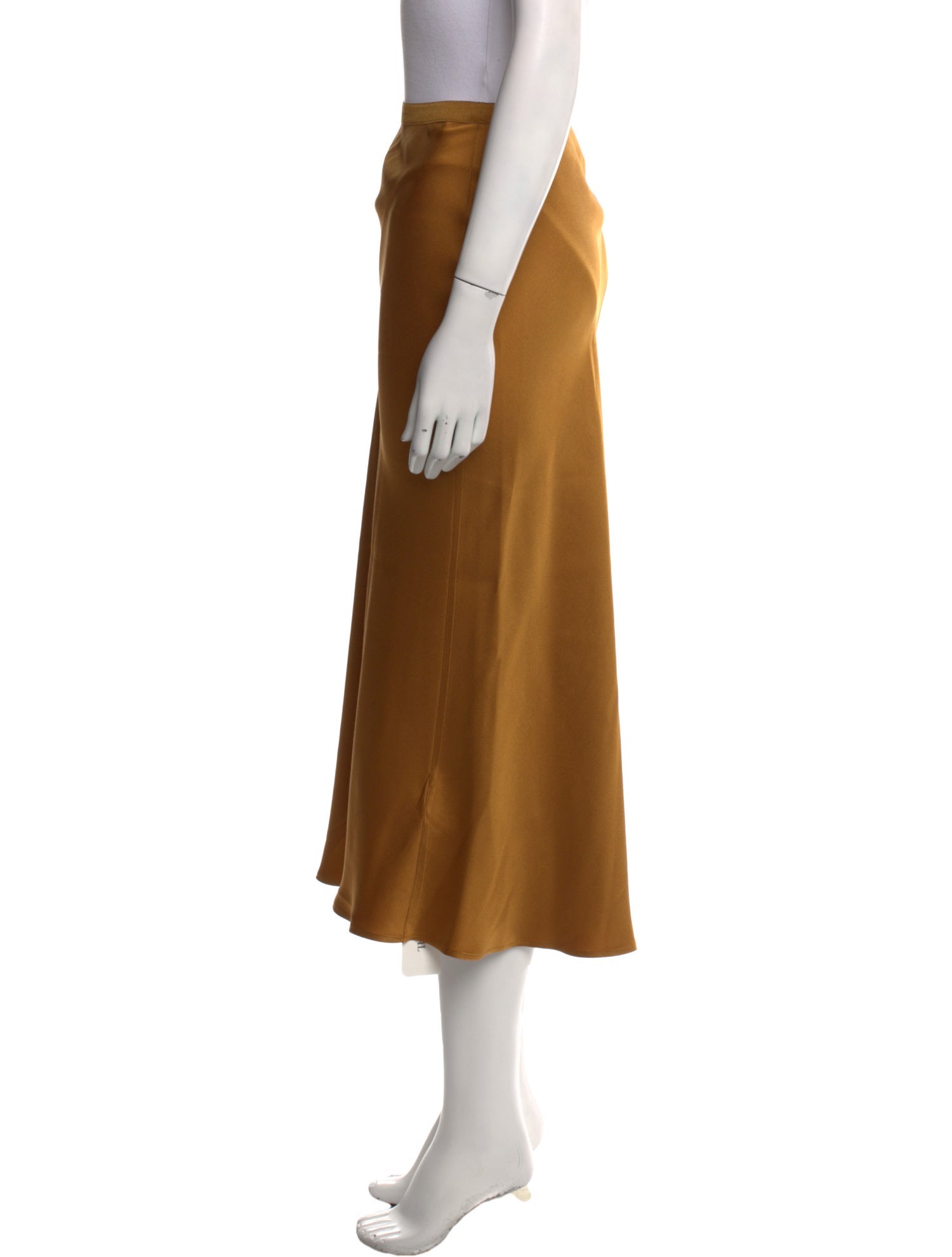 Anine Bing Silk Midi Length Skirt