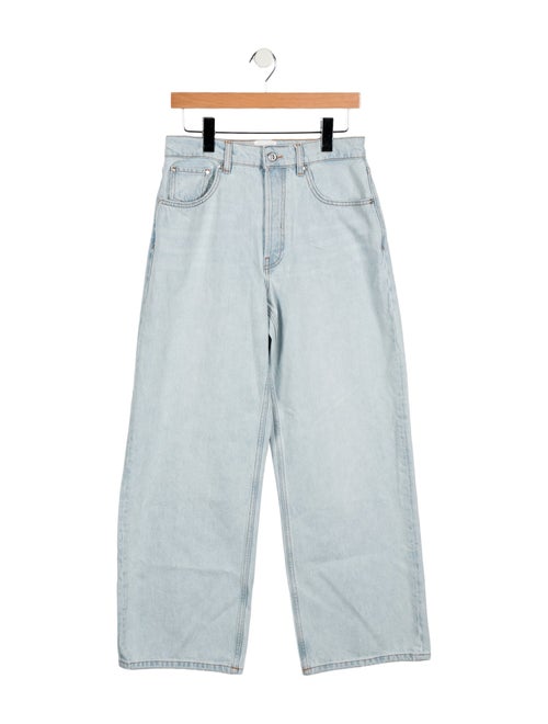 Anine Bing High-Rise Wide Leg Jeans