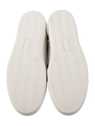 Anine Bing Leather Wedge Sneakers