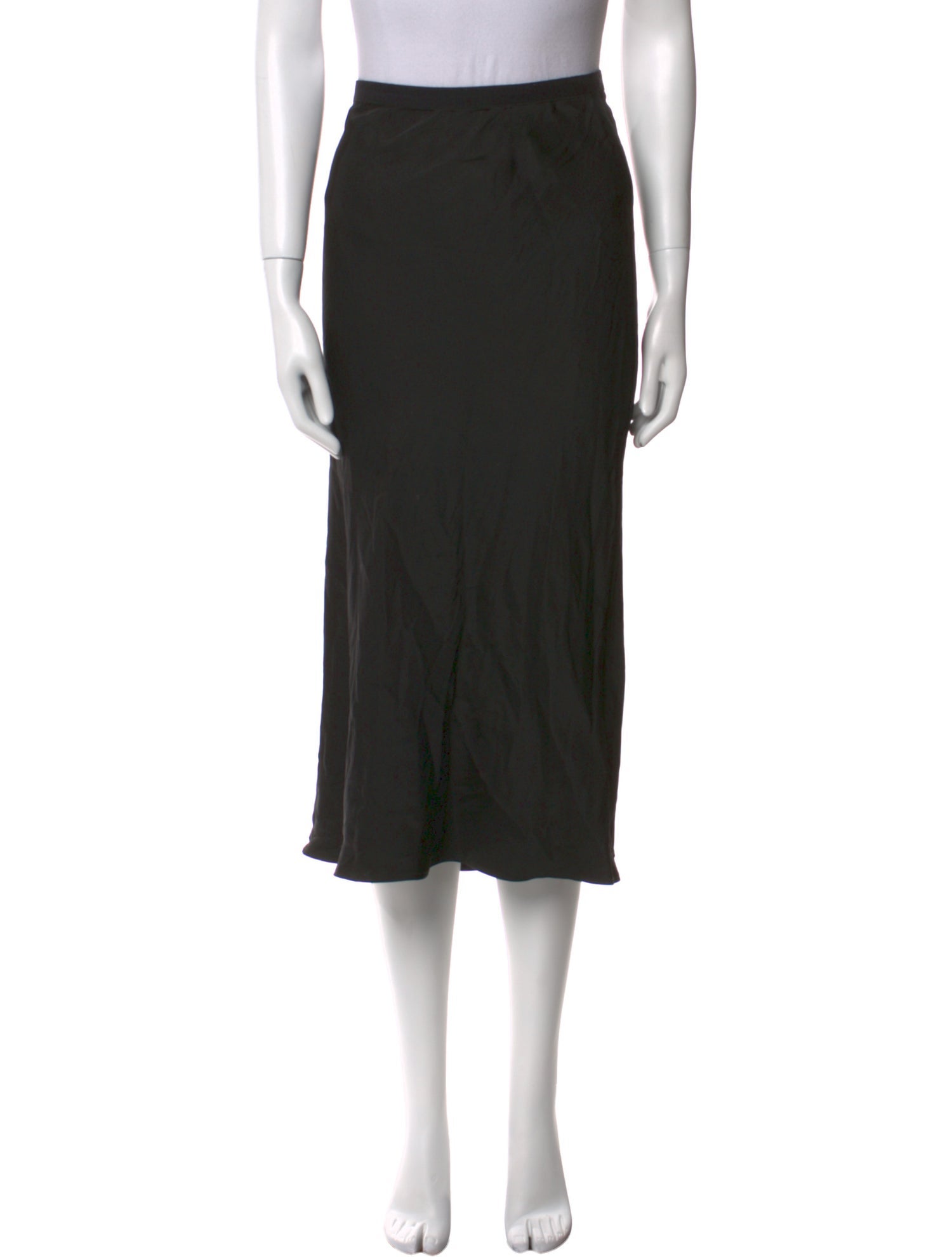 Anine Bing Silk Midi Length Skirt