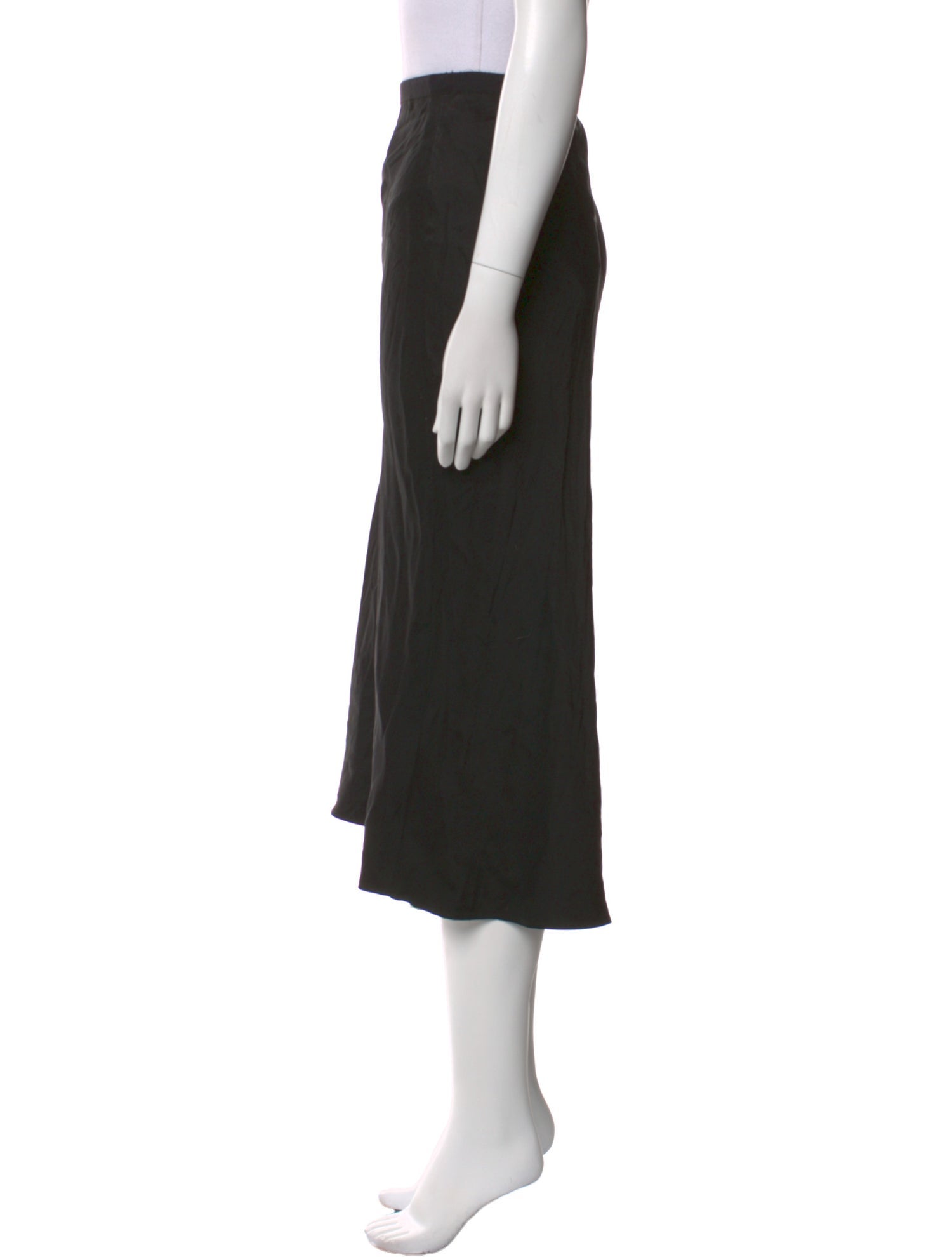 Anine Bing Silk Midi Length Skirt