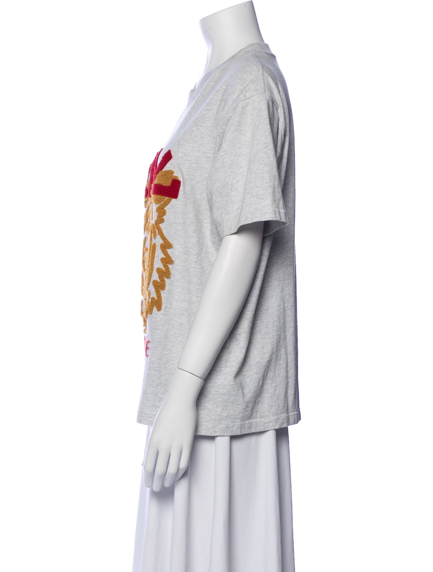 Anine Bing Graphic Print Crew Neck T-Shirt