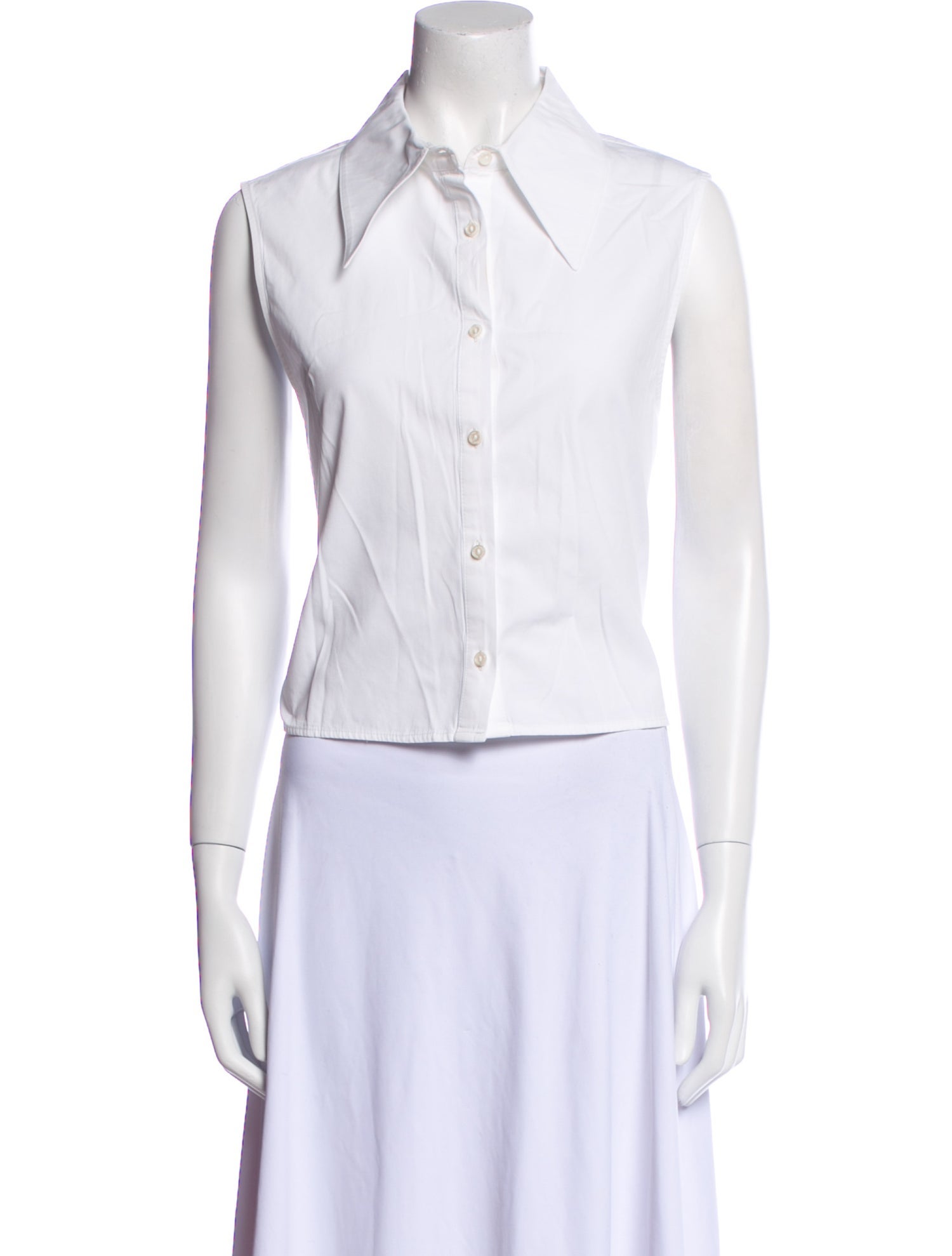 Anine Bing Sleeveless Crop Top