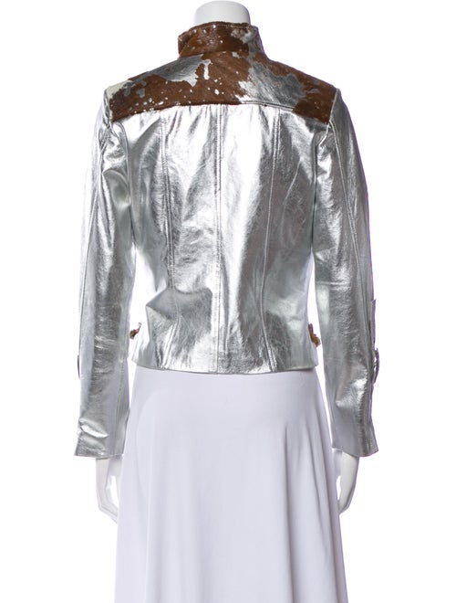 Anine Bing Leather Printed Vest