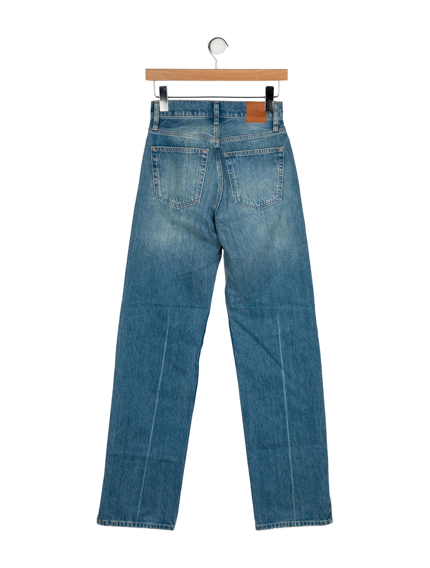 Anine Bing High-Rise Wide Leg Jeans